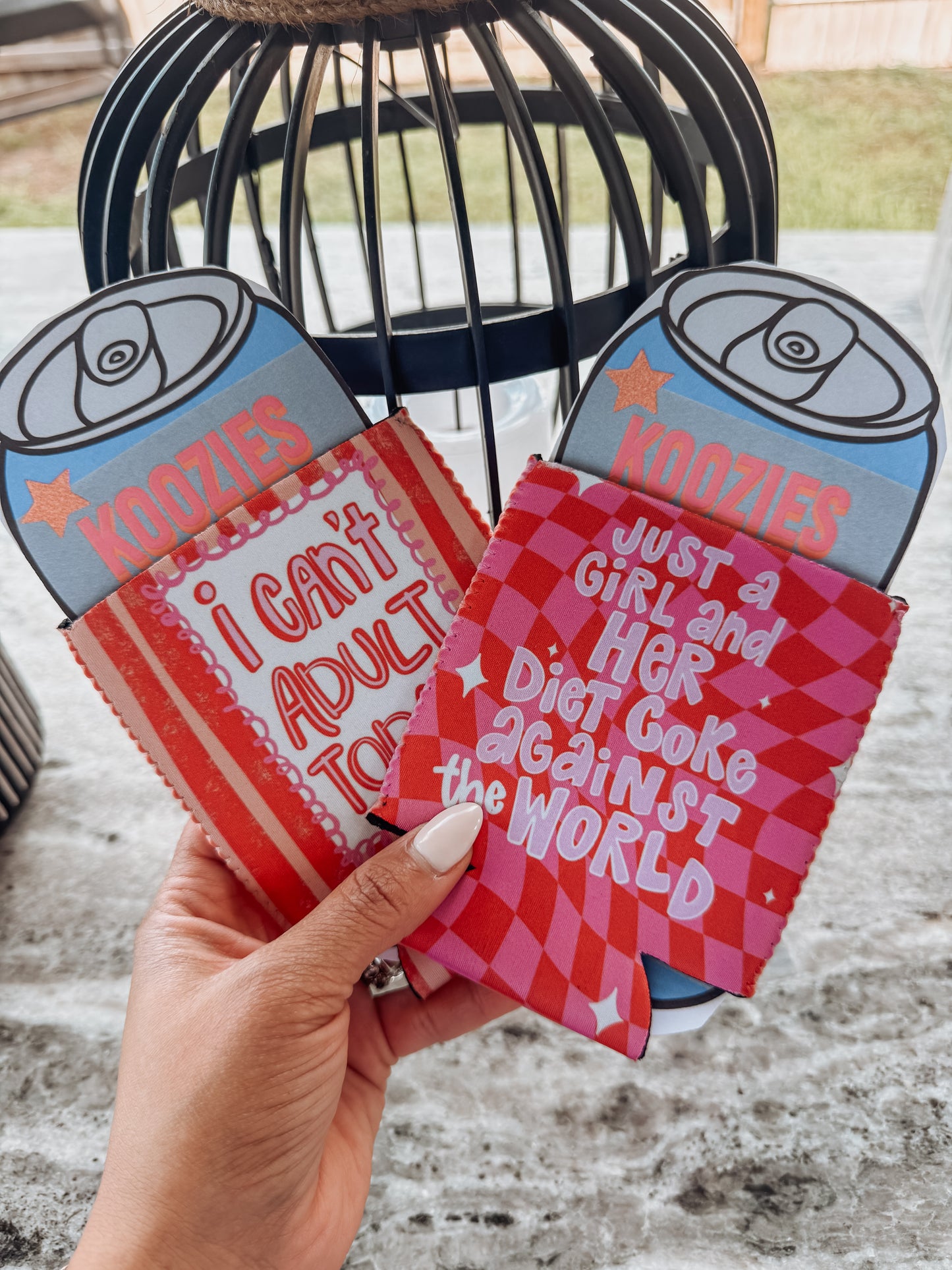 I Can’t Adult Today Can Koozie