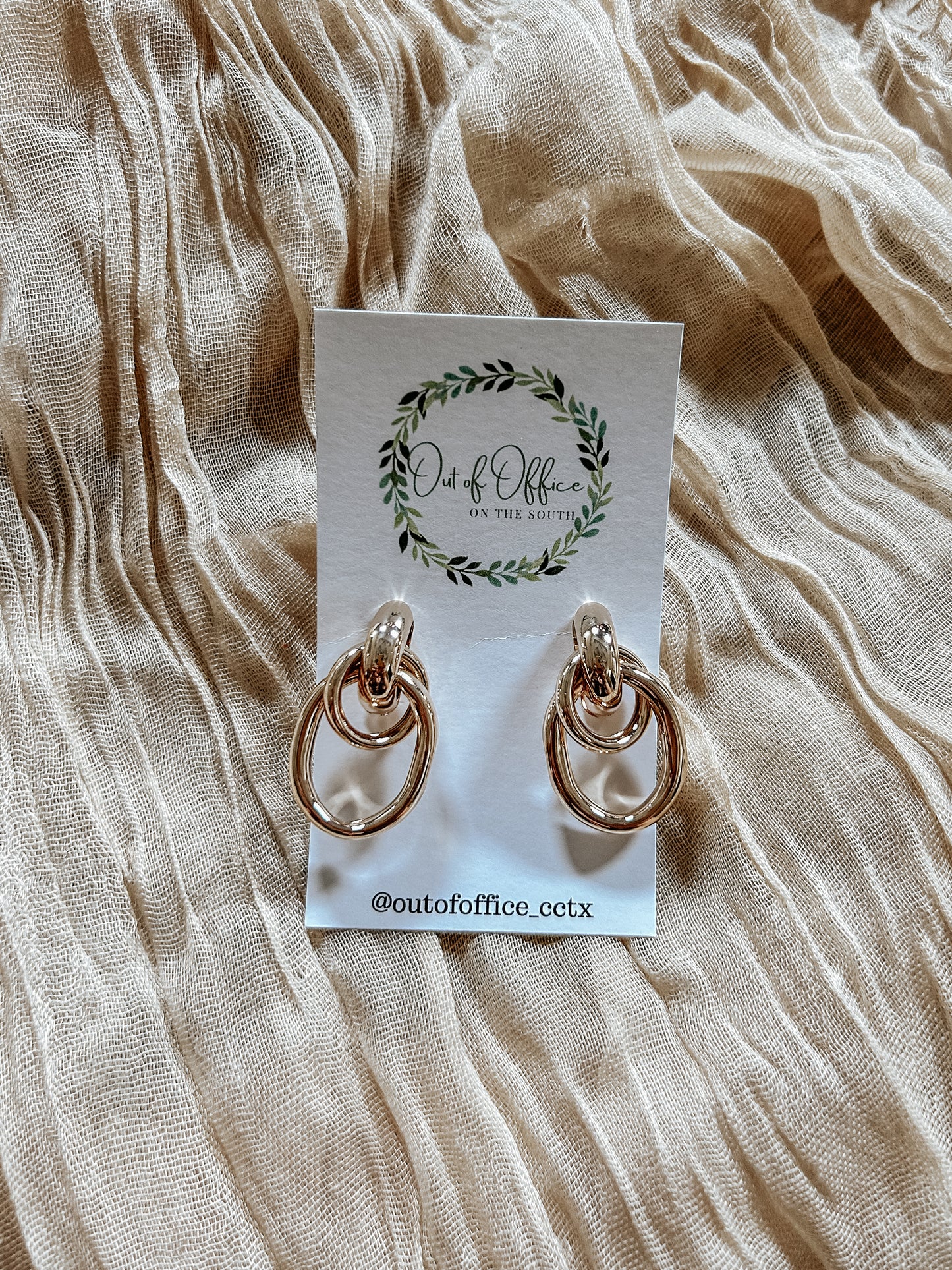 The Everly Chain Earrings