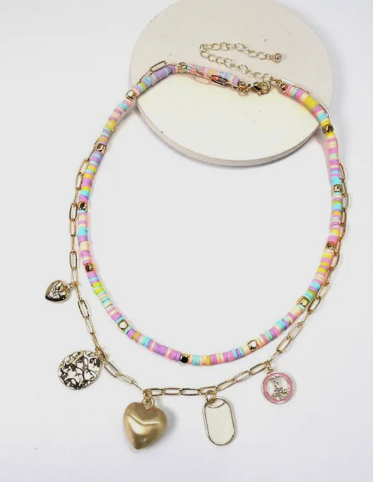 Schoo Girl Charm Necklace