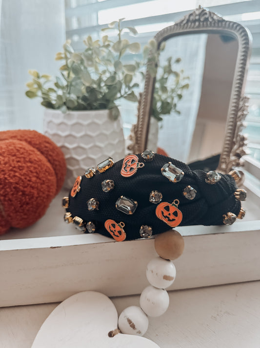 Pumpkin Jewels Knot🧡