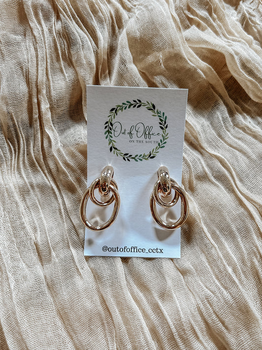 The Everly Chain Earrings
